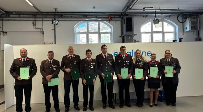 Verleihung der Katastrophenschutzmedaille