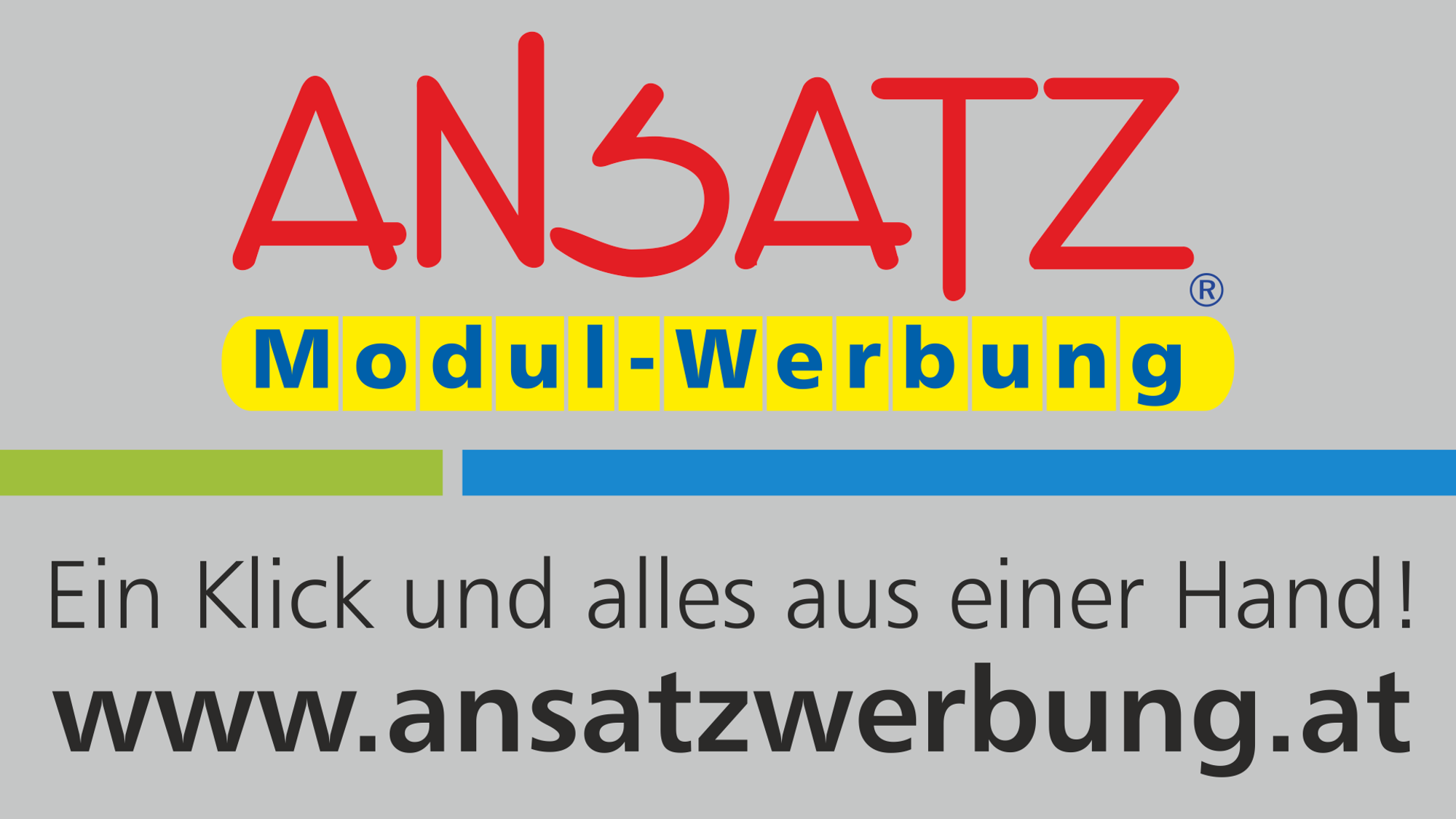 Ansatz Modul-Werbung